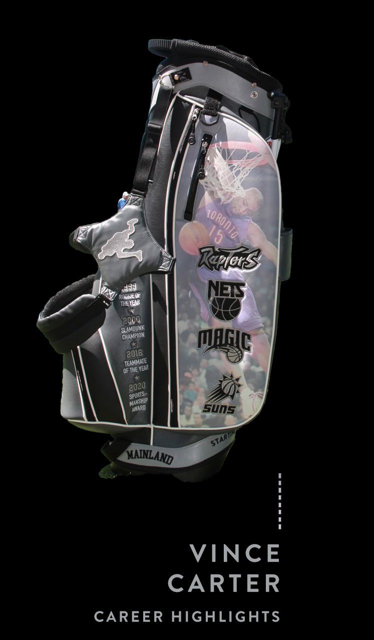 CustomSevens_GolfBag_VinceCarter