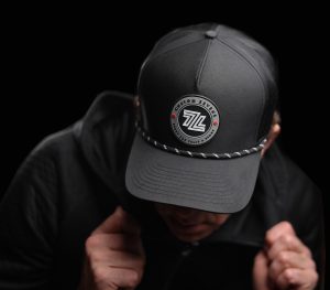 Custom Sevens Golf Hat, Black